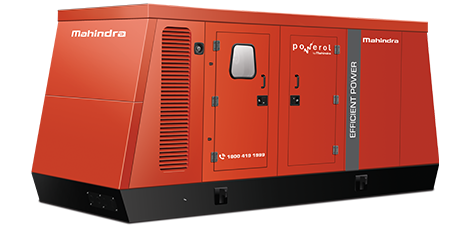 MAHINDRA GAS POWERED GENSET